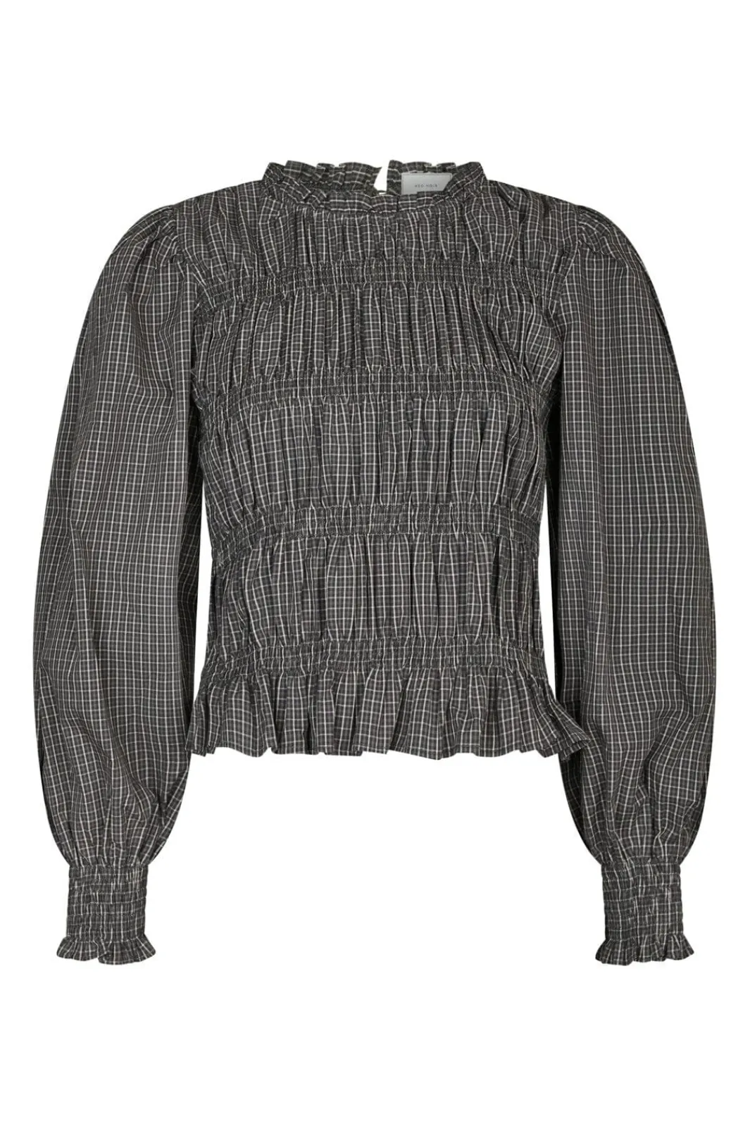 Neo Noir Bluser & Skjorter<Marcia Check Blouse 166893