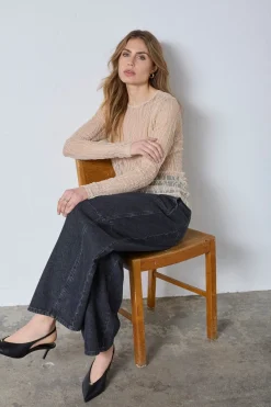 Co´Couture Bluser & Skjorter<Marcycc Mesh O-Blouse 43043
