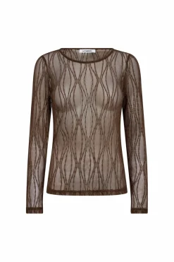 Marcycc Mesh O-Blouse 43043 Bluser & Skjorter