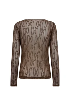 Marcycc Mesh O-Blouse 43043 Bluser & Skjorter