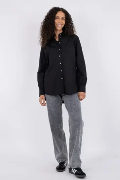 Clearance Margit C Poplin Shirt Bluser & Skjorter|Ammevenligt Tøj
