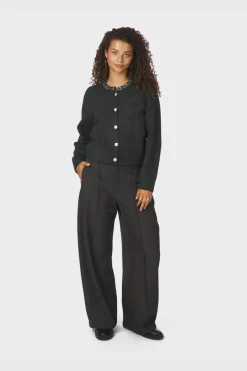 Hot Marie Stone Knit Cardigan 163850 Cardigans|Ammevenligt Tøj