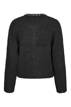 Hot Marie Stone Knit Cardigan 163850 Cardigans|Ammevenligt Tøj