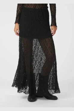 Neo Noir Sæt 🛍️|Nederdele<Mariya Lace Skirt 165926