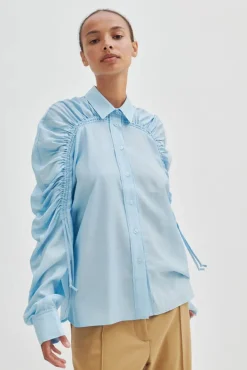 Sale Masman Sculptured Shirt Bluser & Skjorter|Ammevenligt Tøj