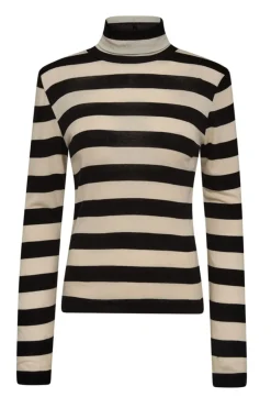 Co´Couture Bluser & Skjorter<Masoncc Stripe Rollneck Blouse 33194