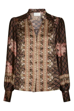 Online Massima Botanical Border Blouse 167029 Sæt 🛍️|Bluser & Skjorter