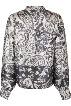 Clearance Massima Deco Paisley Blouse 164308 Bluser & Skjorter