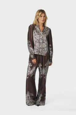 Hot Massima Paisley Border Blouse 160960 Sæt 🛍️|Bluser & Skjorter