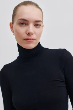 Second Female Bluser & Skjorter<Matima T-Neck Tee 55201