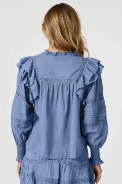 Neo Noir Bluser & Skjorter<Mauri S Voile Blouse 164698