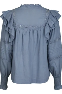 Neo Noir Bluser & Skjorter<Mauri S Voile Blouse 164698