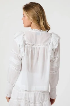 Neo Noir Bluser & Skjorter|Sæt 🛍️<Mauri S Voile Blouse 164698