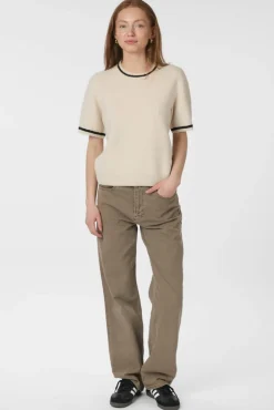 Neo Noir Strik|Bluser & Skjorter<Mawina Knit Tee 166424