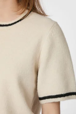 Neo Noir Strik|Bluser & Skjorter<Mawina Knit Tee 166424