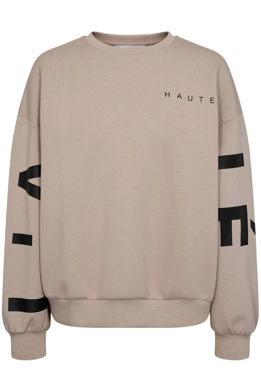 Haute L'Amitié Sweatsæt & Comfy Wear|Bluser & Skjorter<Maxi Split Logo Sweat HL10413