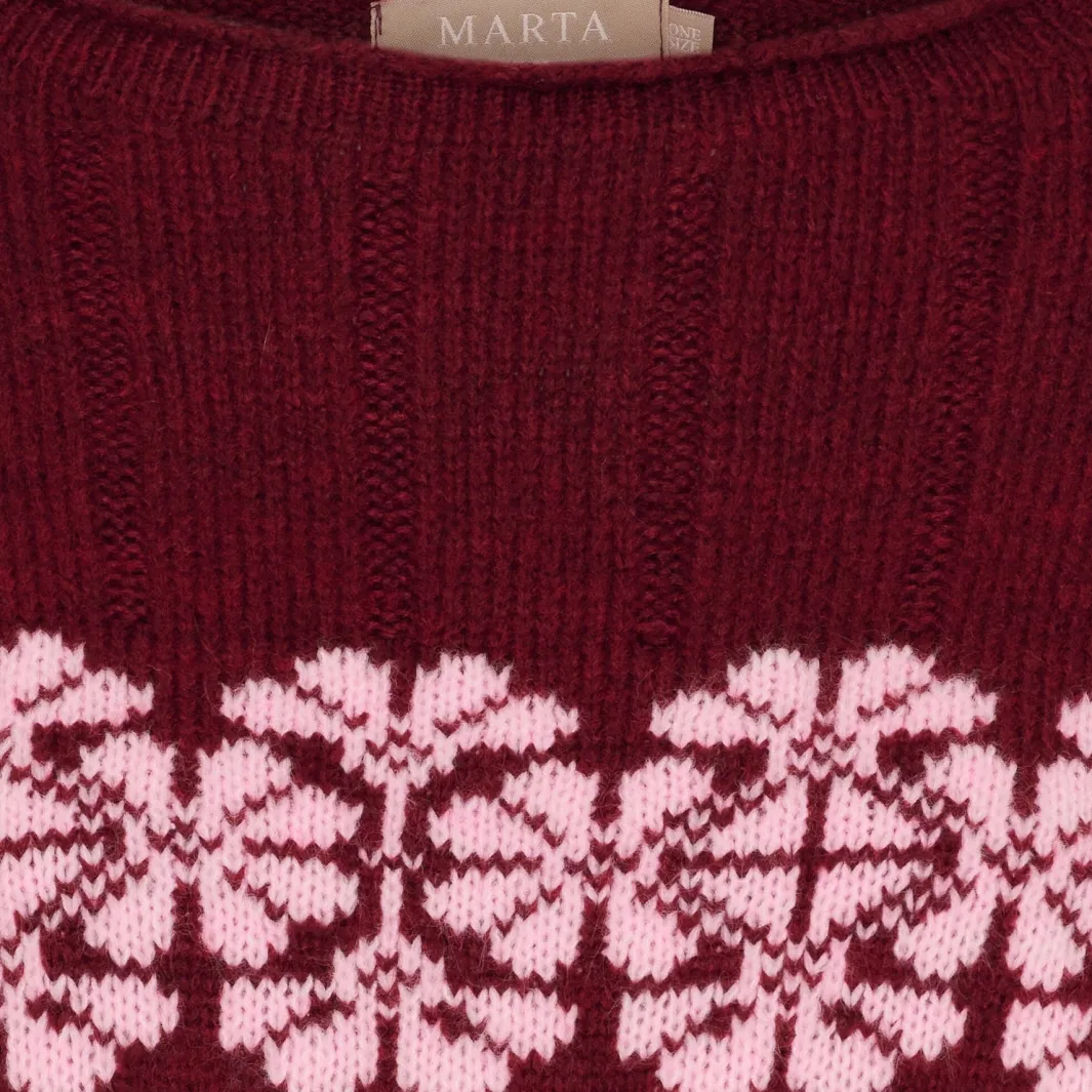 Marta Du Chateau Strik|Bluser & Skjorter<Mdcbruna Knit 8154