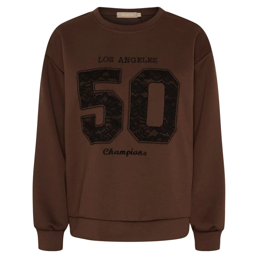 Marta Du Chateau Sweatsæt & Comfy Wear|Bluser & Skjorter<Mdcliora Sweat 58512M