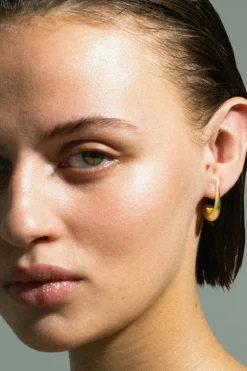 Jane Kønig Øreringe<Mega Orbis Drop Stud MODS-SS25-G