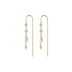 Discount Mellow Blue Earchains e-375-gp - Øreringe