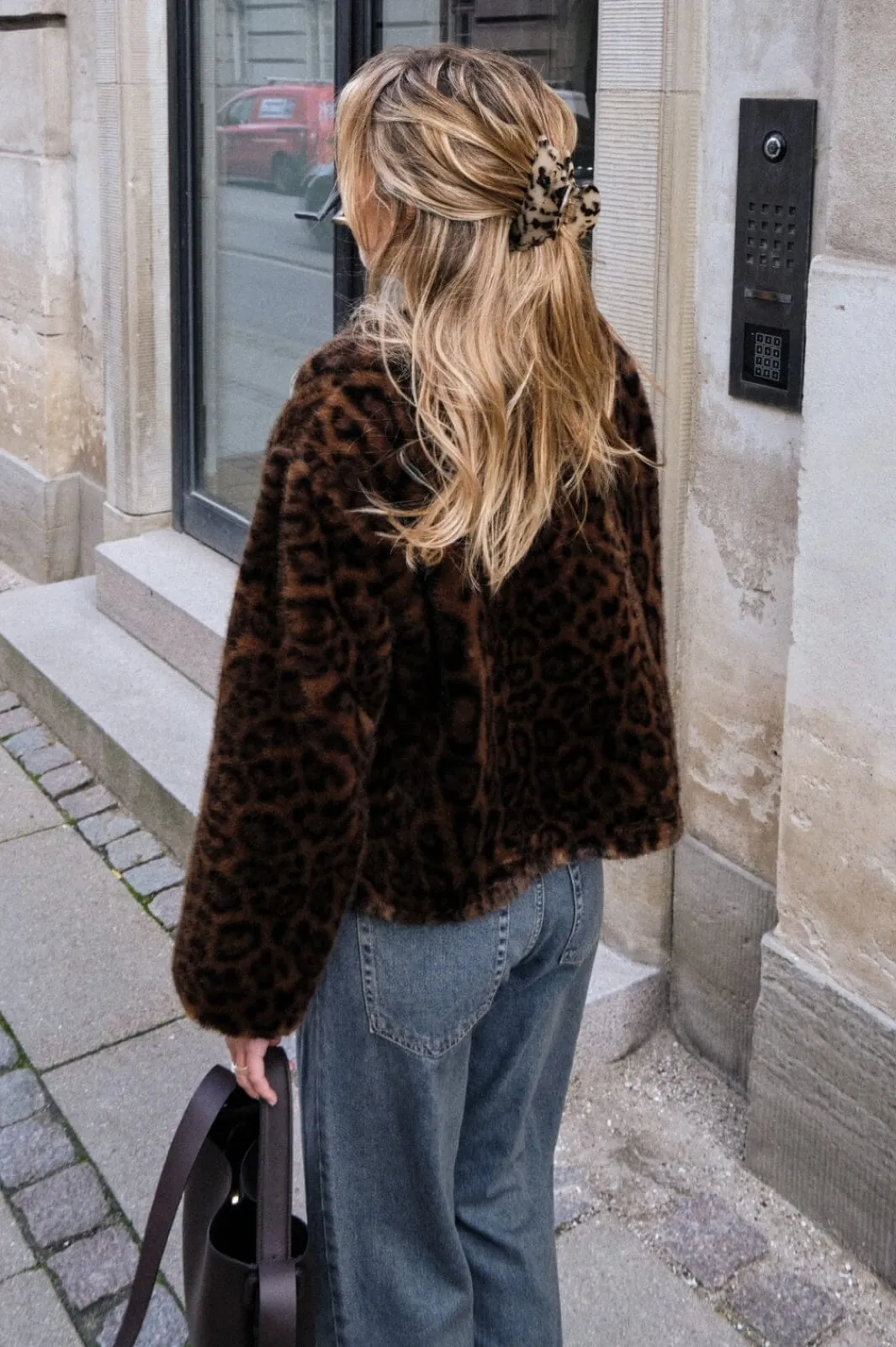 Neo Noir Overtøj & Jakker<Melodie Leo Faux Fur Jacket