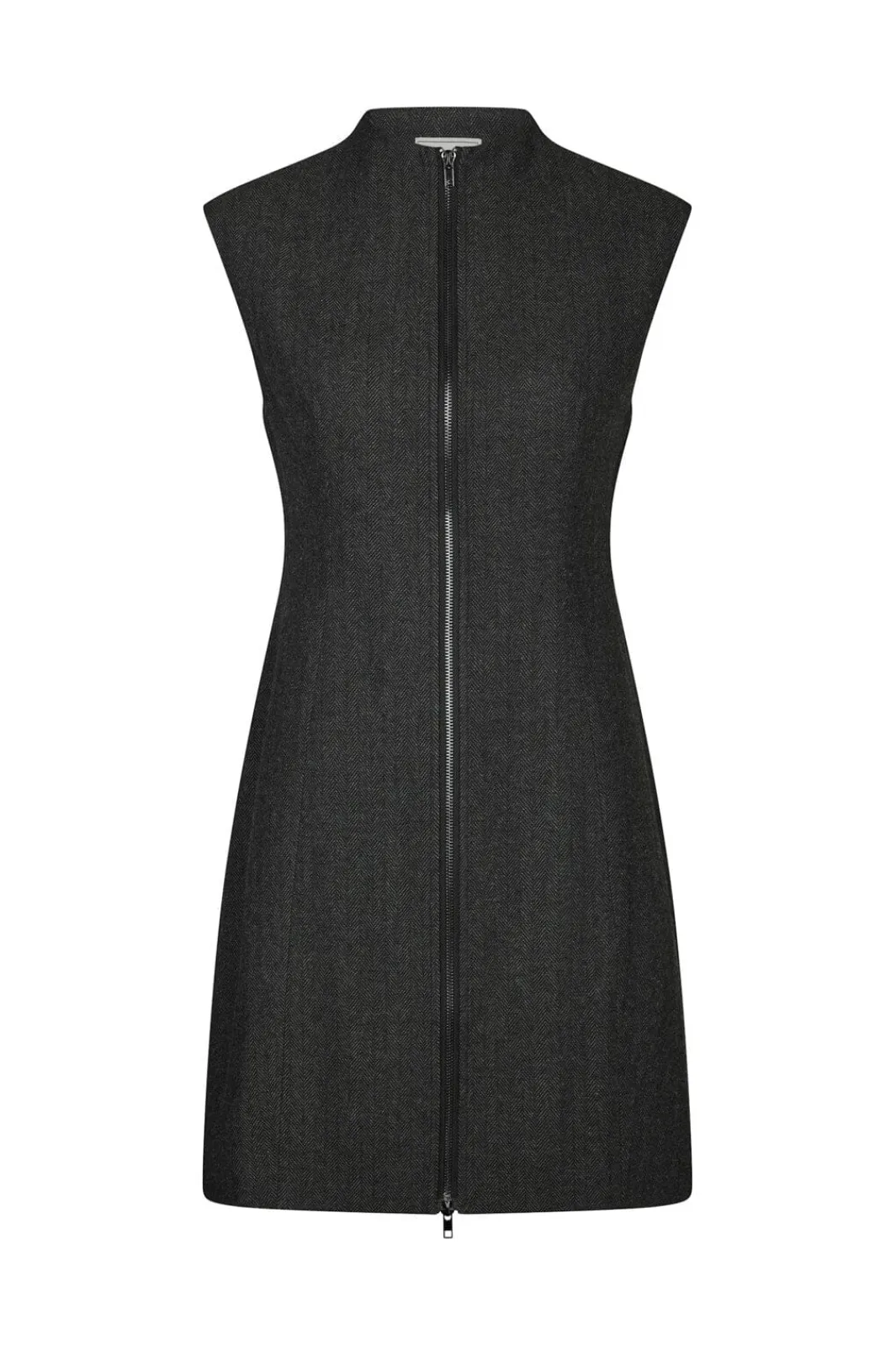 Neo Noir Kjoler|Ammevenligt Tøj<Melville Herringbone Dress 166190