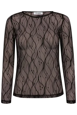 Best Mercycc Mesh O-Blouse 33187 Bluser & Skjorter
