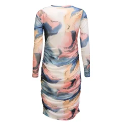 Liberte Kjoler<Mesh Ls Long Dress 22219
