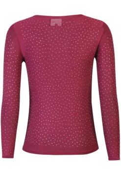 Online Mesh Ls Sparkle Tshirt 22134 Bluser & Skjorter
