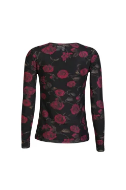 Liberte Bluser & Skjorter<Mesh Ls Tshirt 22065