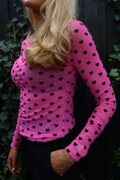 Liberte Bluser & Skjorter<Mesh Ls Tshirt 22065