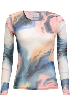 Liberte Bluser & Skjorter<Mesh Ls Tshirt 22065