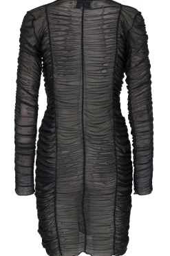 Best Mesh LS Wrinkel Dress Kjoler