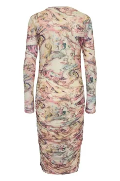Online Mesh-Ls-Long-Dress 22219 Kjoler