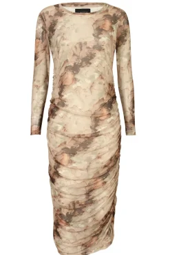 New Mesh-Ls-Long-Dress 22219 Kjoler