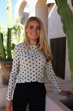 Liberte Bluser & Skjorter<Mesh-Ls-Tshirt 22065