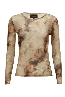 Liberte Bluser & Skjorter<Mesh-Ls-Tshirt 22065