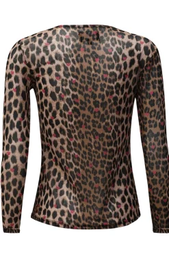 Outlet Mesh-Ls-Tshirt 22065 Bluser & Skjorter