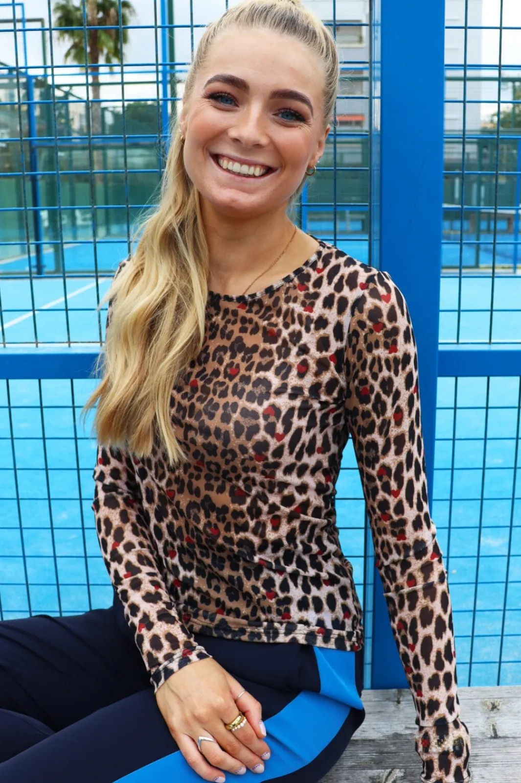 Liberte Bluser & Skjorter<Mesh-Ls-Tshirt 22065