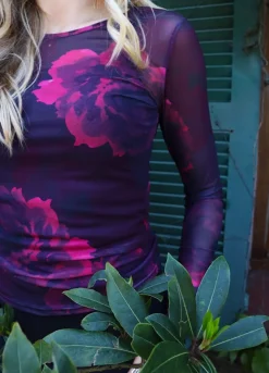 Mesh-Ls-Tshirt 22065 Bluser & Skjorter