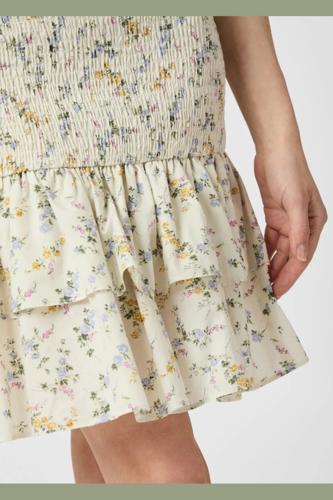 Neo Noir Kjoler<Mikka Smock Print Dress 164929