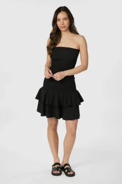 Neo Noir Kjoler<Mikka Solid Smock Dress 165497