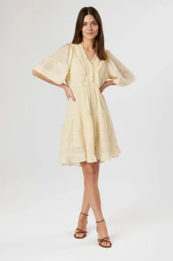 Hot Milene S Voile Dress 165528 Kjoler