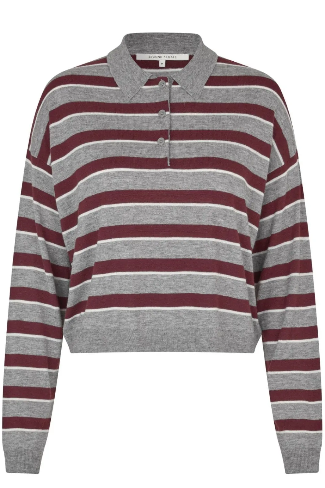 Second Female Bluser & Skjorter<Miley Knit Collar 60411
