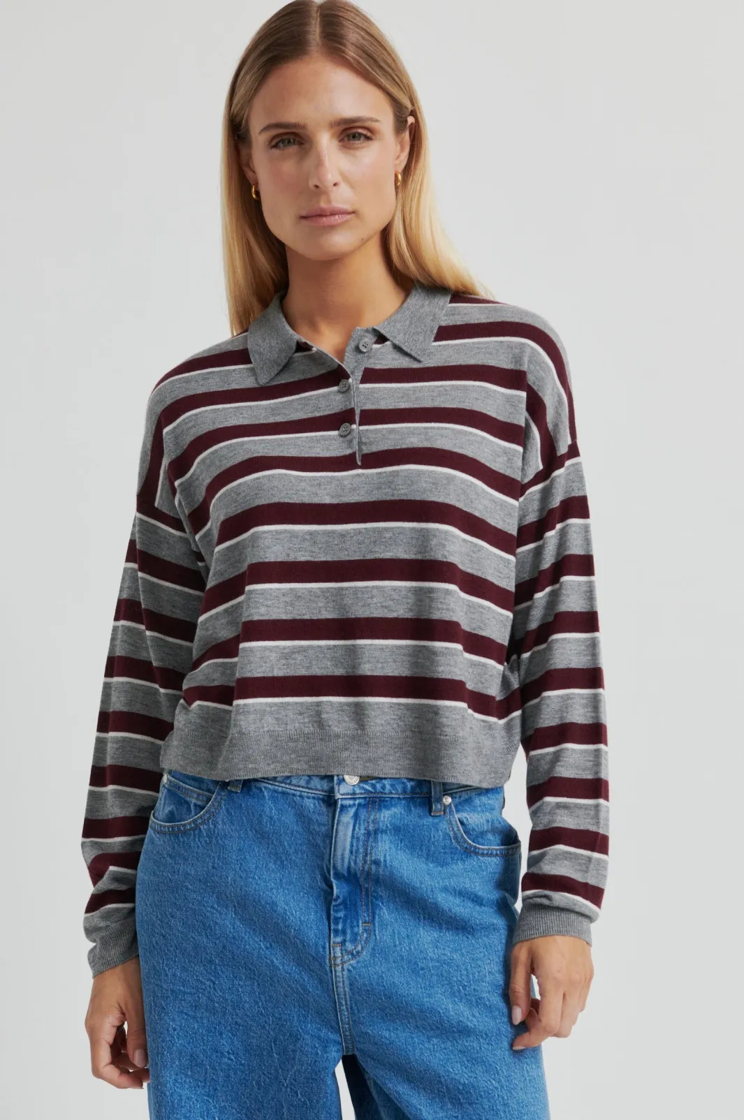 Second Female Bluser & Skjorter<Miley Knit Collar 60411