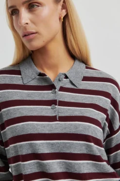 Second Female Bluser & Skjorter<Miley Knit Collar 60411
