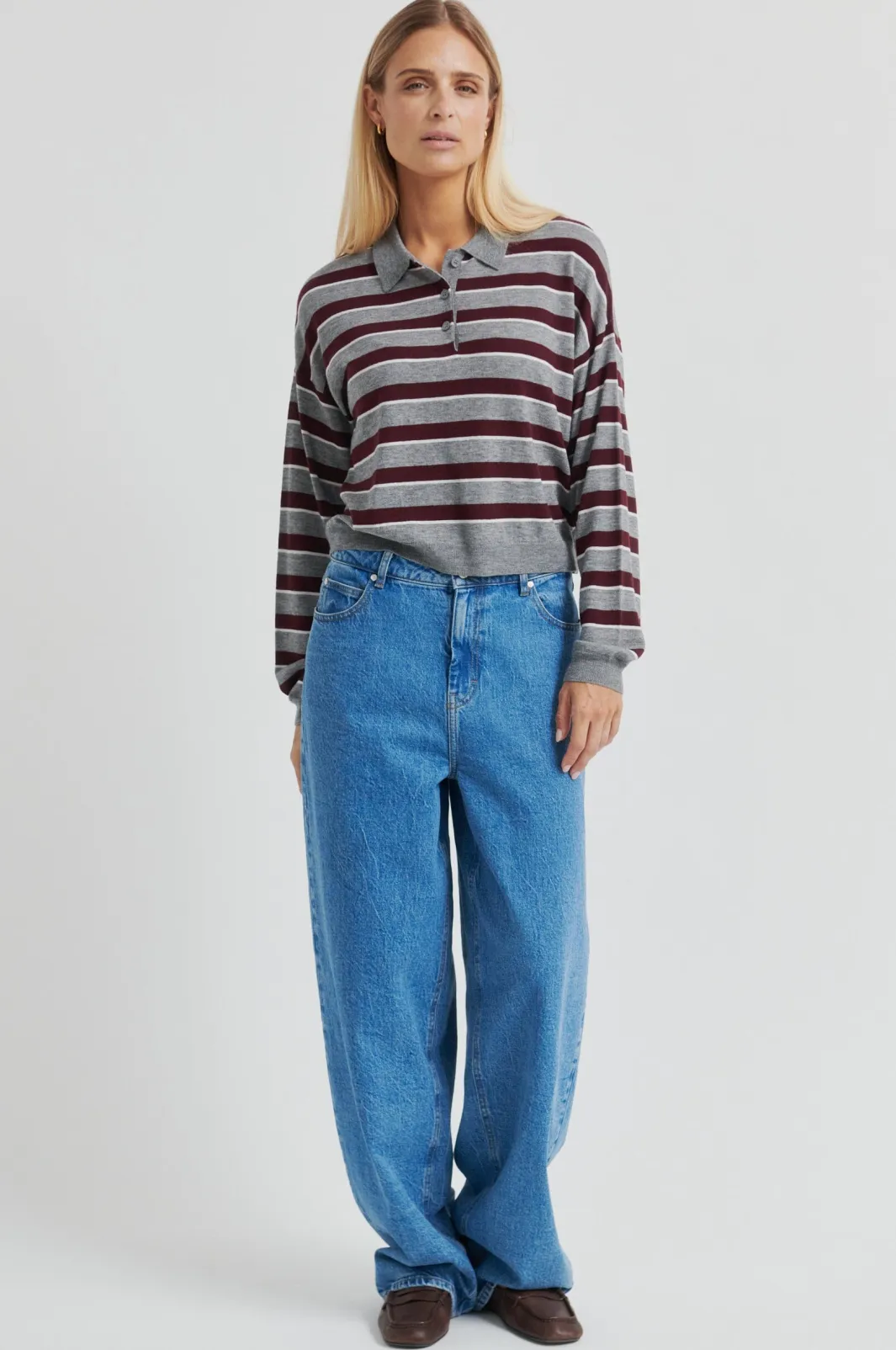 Second Female Bluser & Skjorter<Miley Knit Collar 60411