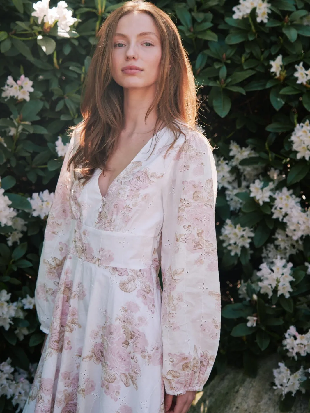 Milly Emb Rose Dress 165099 Kjoler