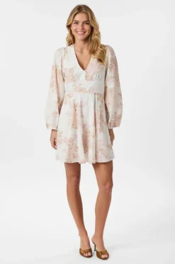 Milly Emb Rose Dress 165099 Kjoler