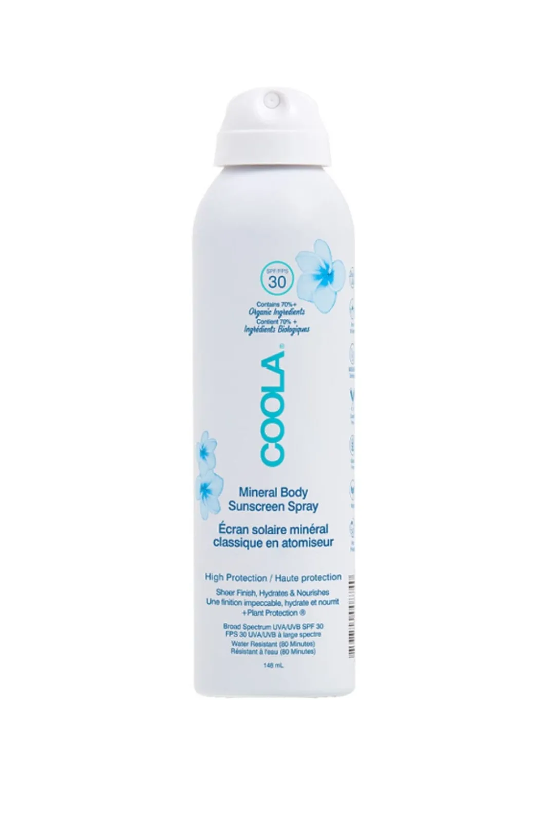 Coola Solcreme<Mineral Body Spray Fragrance Free SPF 30